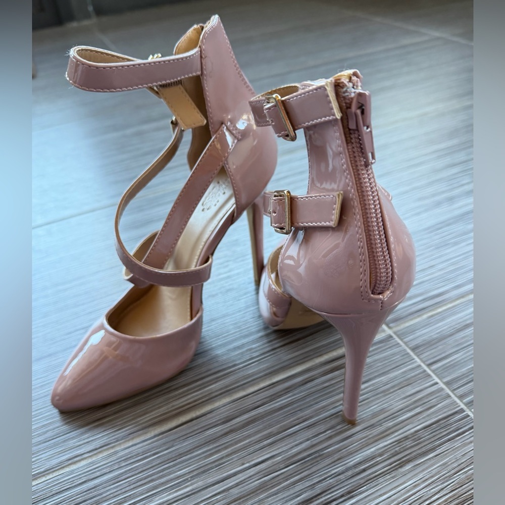 Elegant Pink Patent Heels size 7